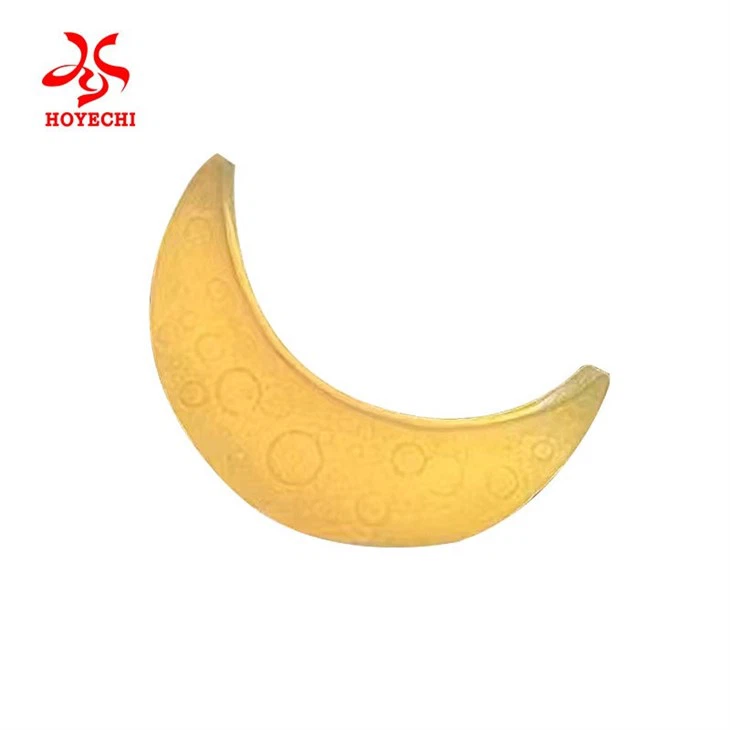 HOYECHI Factory Large Illuminated Moon Shape Motif Light For Beach And Commercial Place Decoration